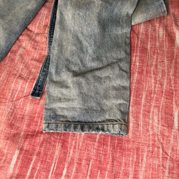 FEAR OF GOD SIXTH COLLECTION Blue Distressed Slim Tapered Men's Jeans W34 L34 - Picture 8 of 13